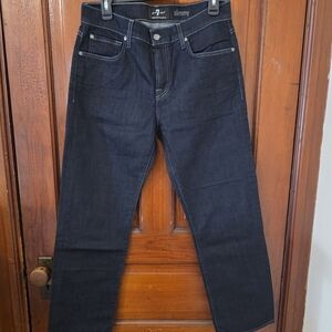 7 For All Mankind Men's Slim Jeans in Dark Indigo